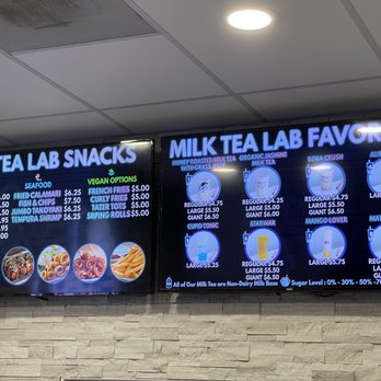 Milk Tea Lab - Menu - Bubble Tea Near Me - San Diego, California Milk Tea Lab - Menu - Bubble Tea Near Me - San Diego, California