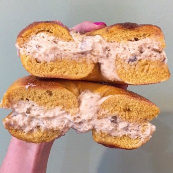 First Class Bagels - French Toast Bagel with maple walnut cream cheese - Bagels Near Me - East Northport, New York First Class Bagels - French Toast Bagel with maple walnut cream cheese - Bagels Near Me - East Northport, New York