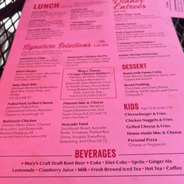 Menu Menu