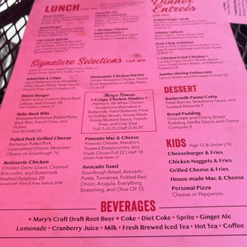 Mary's Bistro Draught House - Menu - New American Near Me - Mackinac Island, Michigan Mary's Bistro Draught House - Menu - New American Near Me - Mackinac Island, Michigan