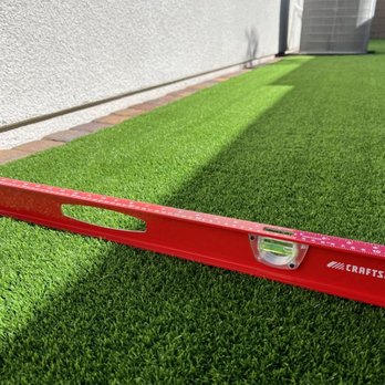 Everything Turf Pros - 4. Everything Turf Pros - Install is uneven and not level. - Artificial Turf Near Me - Las Vegas, Nevada