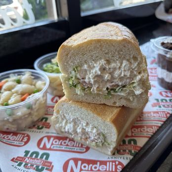Nardelli's Grinder Shoppe - Chicken Salad Whole Grinder - Delis Near Me - Waterbury, Connecticut Nardelli's Grinder Shoppe - Chicken Salad Whole Grinder - Delis Near Me - Waterbury, Connecticut
