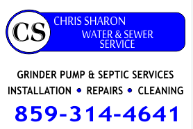 Slide of Chris Sharon Water & Sewer Service
