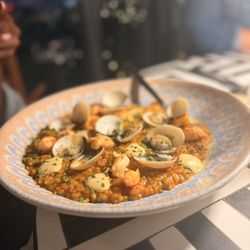 CalaMillor - Arroz meloso de mariscos
