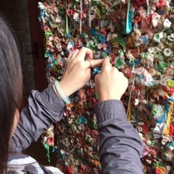 The Gum Wall - Local Flavor Near Me - Seattle, Washington The Gum Wall - Local Flavor Near Me - Seattle, Washington