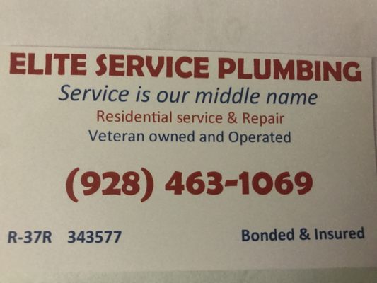 Elite Service Plumbing