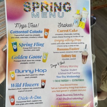 The Spot Nutrition - a menu for the spring menu - Juice Bars & Smoothies Near Me - Jacksonville, North Carolina The Spot Nutrition - a menu for the spring menu - Juice Bars & Smoothies Near Me - Jacksonville, North Carolina