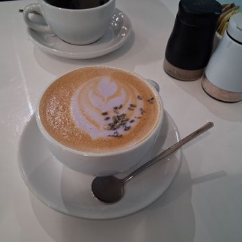 Maison de Manee - Lavender latte - Thai Near Me - Long Island City, New York Maison de Manee - Lavender latte - Thai Near Me - Long Island City, New York
