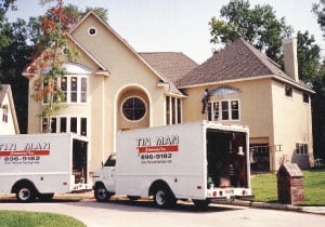 Tin Man Sheet Metal & Roofing Logo