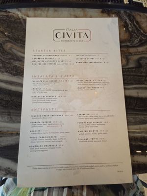 Menu photo 5 Civita Italia Short Pump, VA Menu photo 5 Civita Italia Short Pump, VA