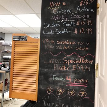 Limon Authentic Turkish Kebap House - Specials board - Mediterranean Near Me - Hellertown, Pennsylvania Limon Authentic Turkish Kebap House - Specials board - Mediterranean Near Me - Hellertown, Pennsylvania