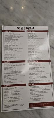 Menu photo 1 Flour & Barley at LINQ Las Vegas Las Vegas, NV