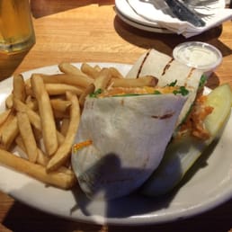 Cajun Chicken Wrap