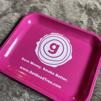 Good Tree - Good Tree Large rolling tray. Hot Pink - Cannabis Dispensaries Near Me