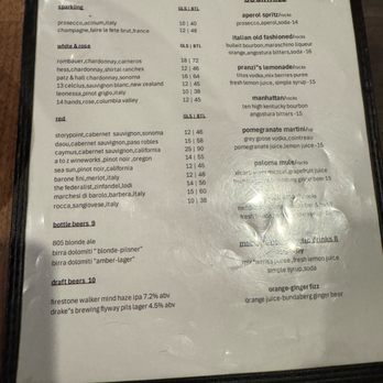 Pranzi - Menu - Italian Near Me - San Carlos, California Pranzi - Menu - Italian Near Me - San Carlos, California