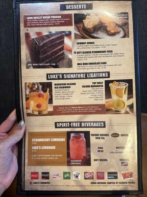 Menu photo 4 Cool Hand Luke's Steakhouse Paso Robles, CA Menu photo 4 Cool Hand Luke's Steakhouse Paso Robles, CA