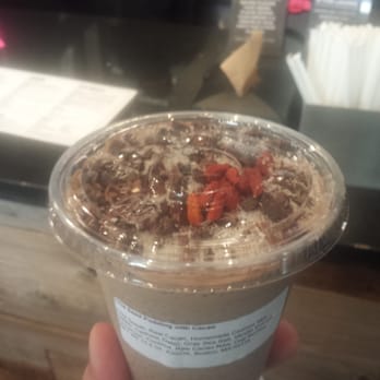 JUGOS - Chia seed pudding looks like such a delicious and healthy snack. - Juice Bars & Smoothies Near Me - Boston, Massachusetts