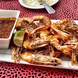 Pollos y Mariscos El Guero - Shrimp entree