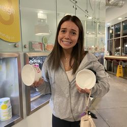 TCBY Blakeney Town Center - Love the variety of sizes