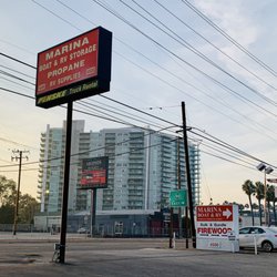 Marina Boat & RV Storage - Entrance
