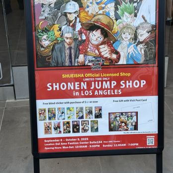 Shonen Jump Shop - Toy Stores Near Me - Torrance, California