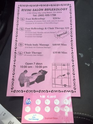 Rivini foot reflexology Clearance