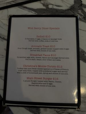 Menu photo 7 Wild Berry Diner Mesa, AZ Menu photo 7 Wild Berry Diner Mesa, AZ