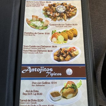 Luna Maya Grill - Menu (as of 06/28/2021) - Salvadoran Near Me - Pico Rivera, California Luna Maya Grill - Menu (as of 06/28/2021) - Salvadoran Near Me - Pico Rivera, California