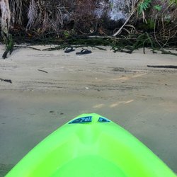 Easton Watersports - So relaxed I forgot my flip flops on shore! Still there, thank you low tide!