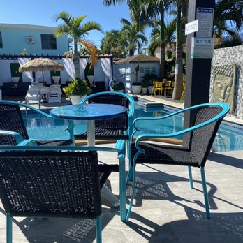 Aqua Marina Beach Club - Lots of areas to relax ‍ - Hotels Near Me - Rincon, Puerto Rico