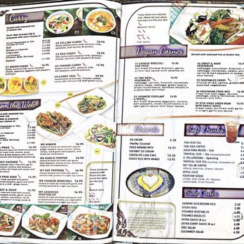 Thai On Main - Menu - Thai Near Me - Seal Beach, California