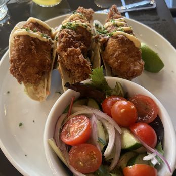 Cafe 4 - Fish tacos with salad - Comfort Food Near Me - Knoxville, Tennessee Cafe 4 - Fish tacos with salad - Comfort Food Near Me - Knoxville, Tennessee