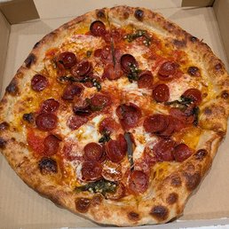 Pepperoni & hot honey Pepperoni & hot honey