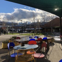 Machine Laundry Cafe - View from outside patio