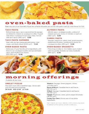 Menu photo 4 Happy Joe’s Grand Forks, ND