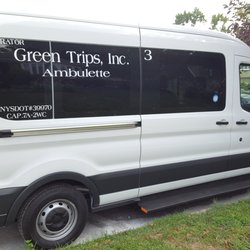 Green Trips Ambulette Transportation - All of our vehicles are brand new, 2017 Ford Transit models. Yes, you read that correctly! Every single vehicle in our fleet is brand new.