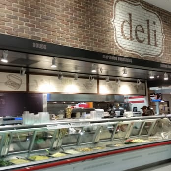 H Mart - Deli section with salads and hot food for sale - Seafood Markets Near Me - Manassas, Virginia
