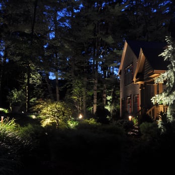 Firefly Landscape Lighting - A heavily wooded property in Oakland New Jersey becomes magical at night with an excellent landscape lighting design. - Lighting Fixtures & Equipment Near Me - Blauvelt, New York Firefly Landscape Lighting - A heavily wooded property in Oakland New Jersey becomes magical at night with an excellent landscape lighting design. - Lighting Fixtures & Equipment Near Me - Blauvelt, New York