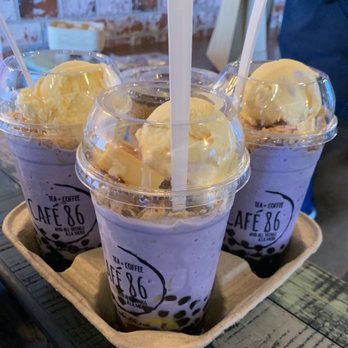 Cafe 86 - Upside down Halo Halo. - Desserts Near Me - San Diego, California