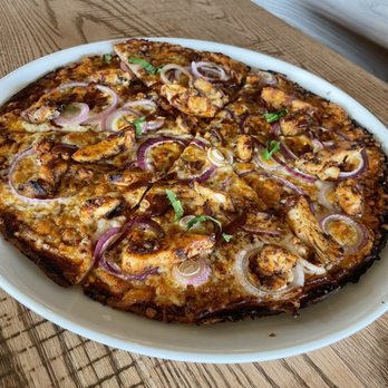California Pizza Kitchen - The original bbq chicken pizza with cauliflower crust - Pizza Near Me - Northwest, Alberta