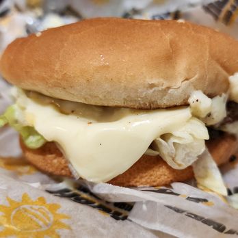 Habit Burger & Grill - A sad charburger with cheese (the ran out of tomatoes) - Salad Near Me - Baldwin Park, California Habit Burger & Grill - A sad charburger with cheese (the ran out of tomatoes) - Salad Near Me - Baldwin Park, California