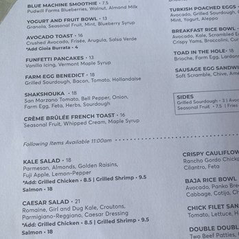 Waverly - Menu - Breakfast & Brunch Near Me - Cardiff, California Waverly - Menu - Breakfast & Brunch Near Me - Cardiff, California