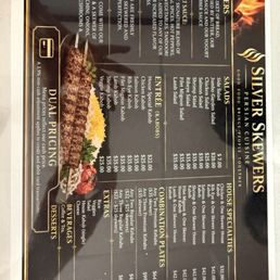 Restaurant menu Restaurant menu