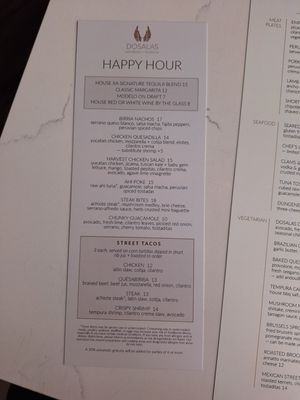 Menu photo 1 DOSALAS Vancouver, WA