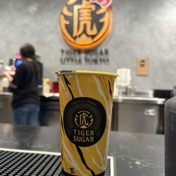 Tiger Sugar - Brown sugar pearl milk with cream - Bubble Tea Near Me - Los Angeles, California