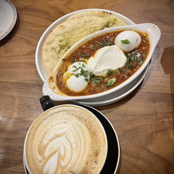 Mr West Cafe Bar Downtown - Shakshuka and lavender latte - Bars Near Me - Seattle, Washington Mr West Cafe Bar Downtown - Shakshuka and lavender latte - Bars Near Me - Seattle, Washington