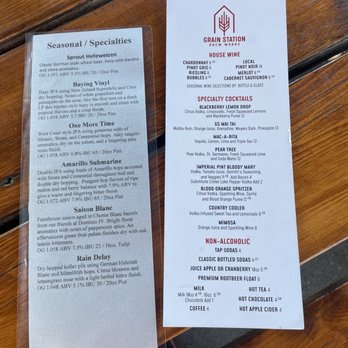 Grain Station Brew Works - Beer, Wine & Spirits Near Me - McMinnville, Oregon