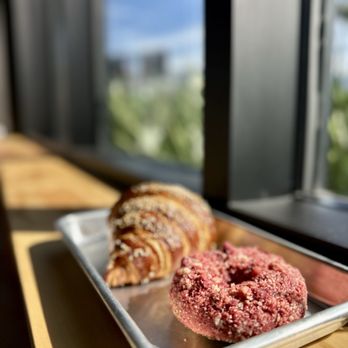 Mandarin 2 - Strawberry Shortcake GF Donut & Pretzel Croissant - Coffee & Tea Near Me - Pasadena, California Mandarin 2 - Strawberry Shortcake GF Donut & Pretzel Croissant - Coffee & Tea Near Me - Pasadena, California