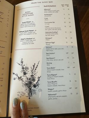 Menu photo 8 Sushi Roku Manhattan Beach, CA