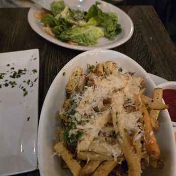Crescent Bistro - Parmesn Fries and Ceasar Salad - half sizes - New American Near Me - Pleasant Hill, California Crescent Bistro - Parmesn Fries and Ceasar Salad - half sizes - New American Near Me - Pleasant Hill, California